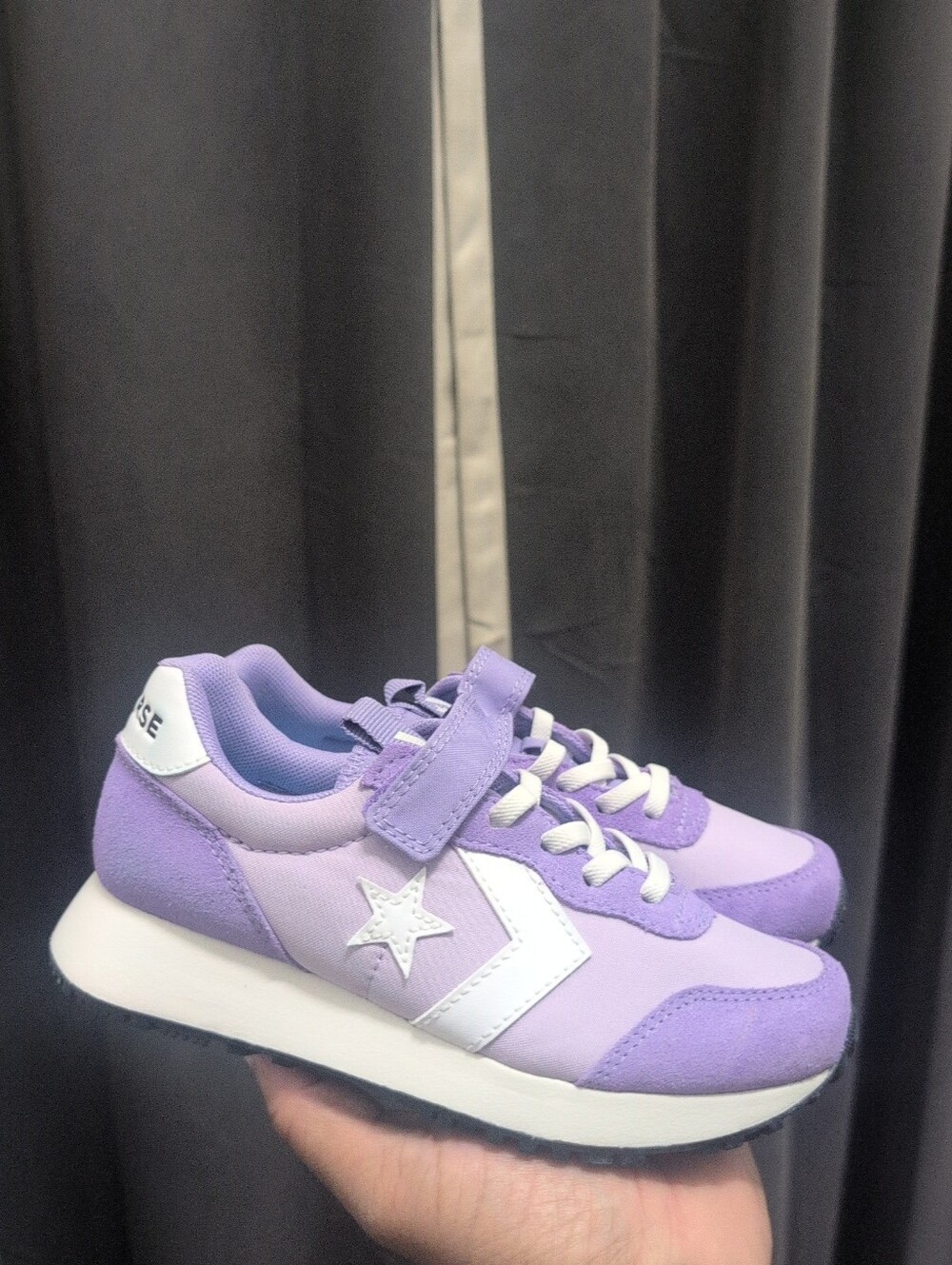 Converse Omega Trainer 1V GS kids' sneaker Altitude Lilac/Vintage 13Y